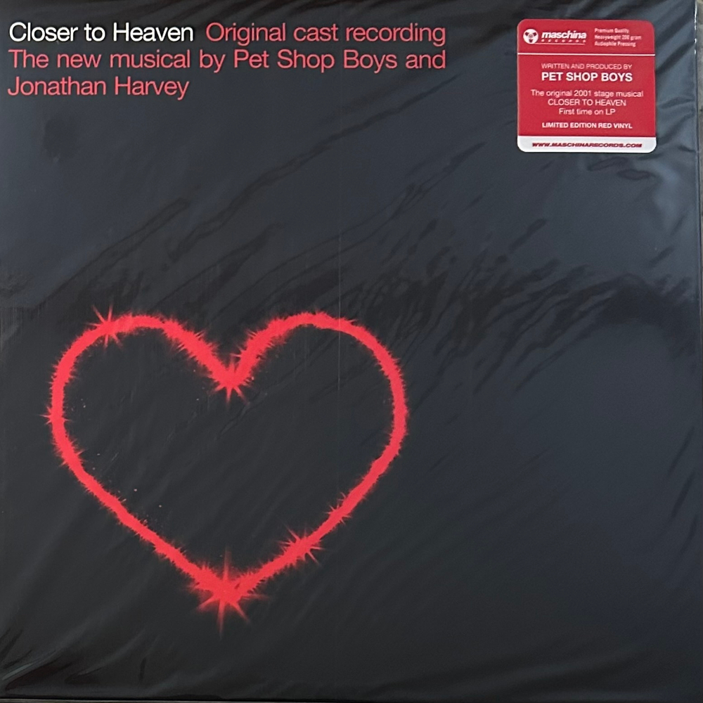 Pet Shop Boys And Jonathan Harvey - Closer To Heaven 2LP (Россия 2022г.) Red