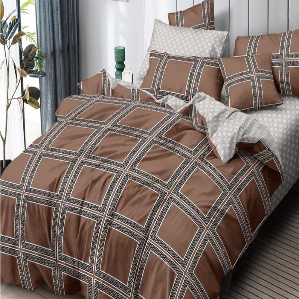 Комплект постельного белья "IS. F-80018", поплин, 100% хлопок, Россия.