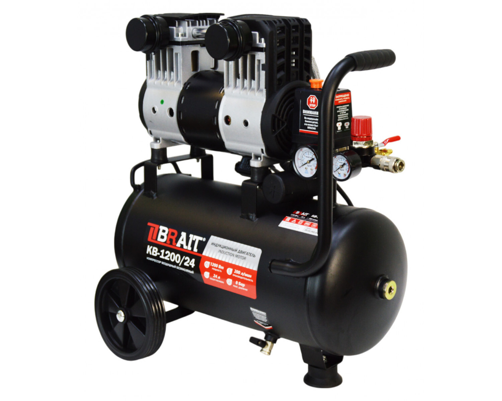 Компрессор воздушный BRAIT KB-1200/24