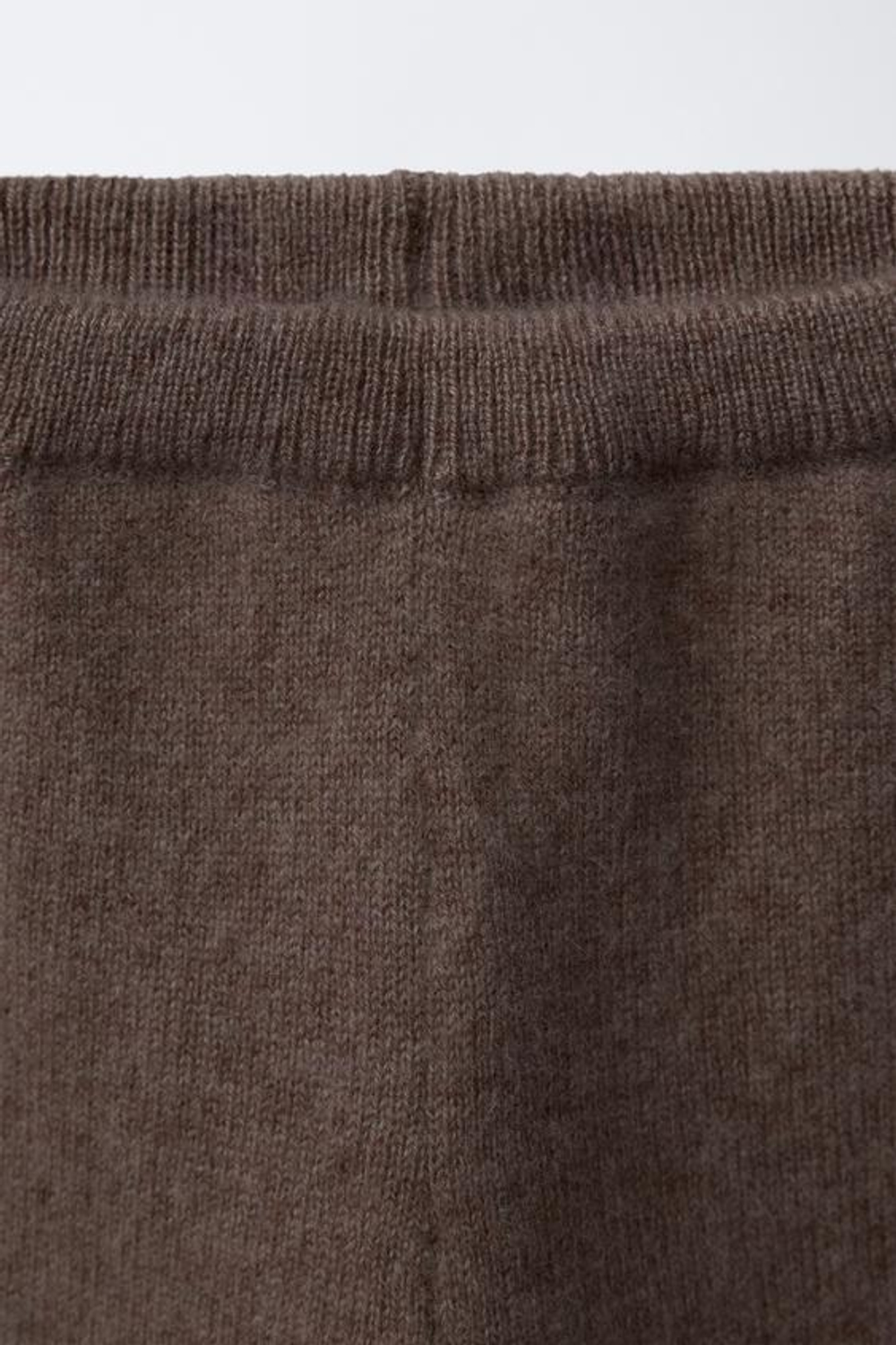 ZARA БРЮКИ BAGGY ИЗ 100% КАШЕМИРАБРЮКИ BAGGY ИЗ 100% КАШЕМИРА, КОРИЧНЕВЫЙ