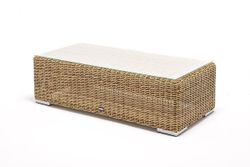"Боно" лаунж-зона из искусственного ротанга, цвет соломенный