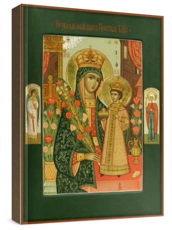 Неувядаемый Цвет (рукописная икона)