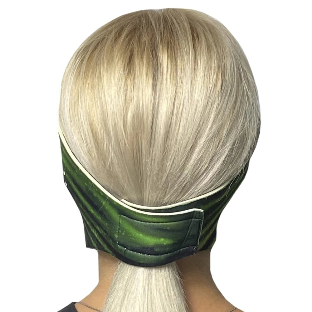 Стильная полнолицевая маска с защитой Wild Wear Swamp Thing