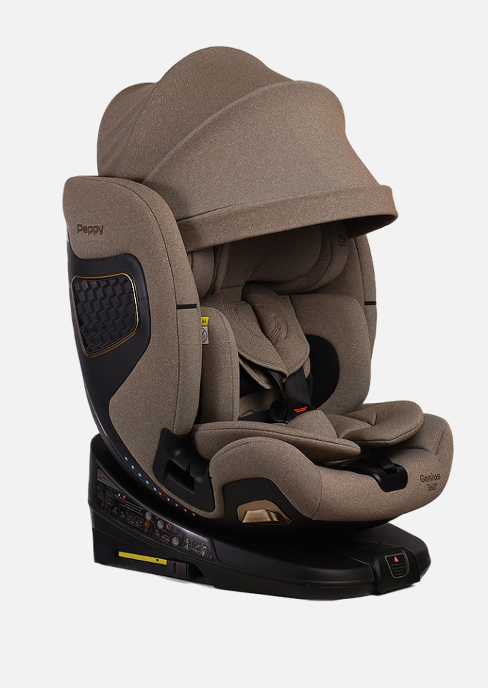 Peppy Автокресло Genius 0-36 I-Size 40-150 см Brownie