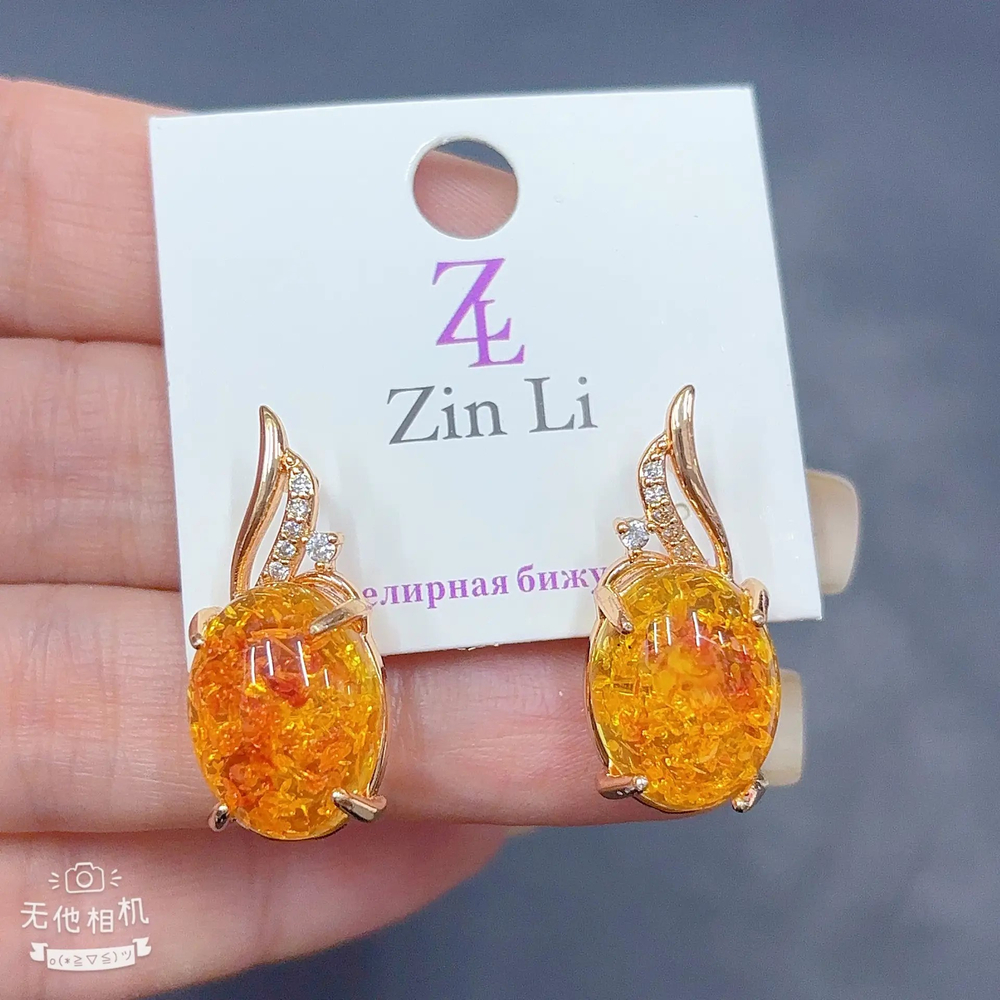 Серьги ZinLi - арт358