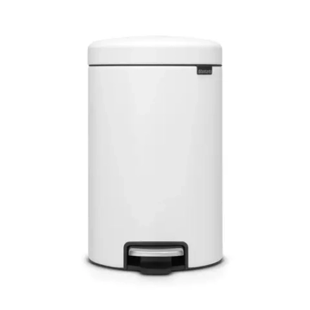 Brabantia - Контейнер для мусора NewIcon 12л, матовый белый / артикул   113789  / GTIN 8710755113789
