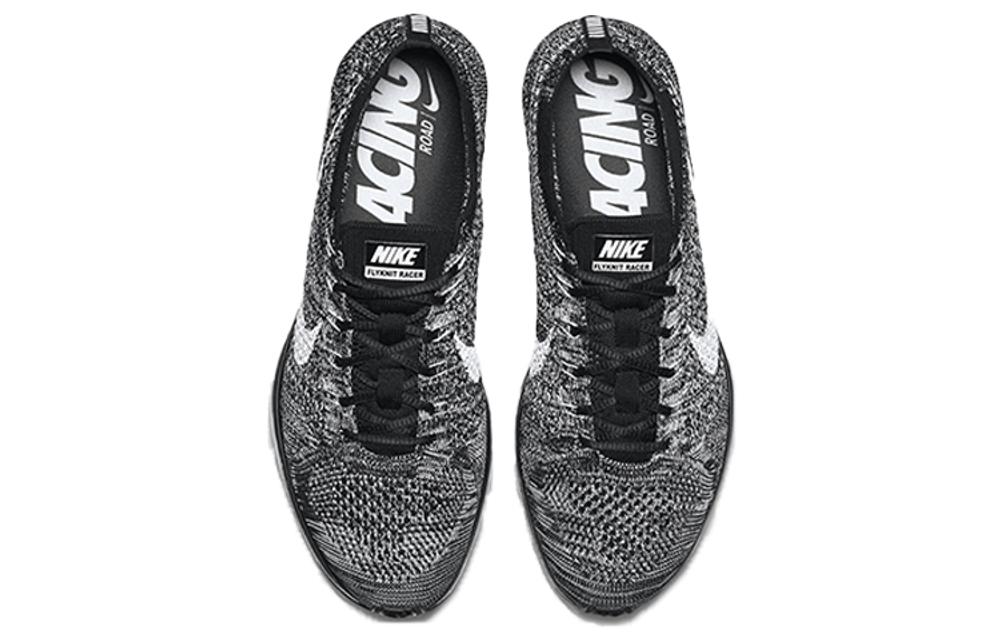 Кроссовки Nike Flyknit Racer Oreo 2