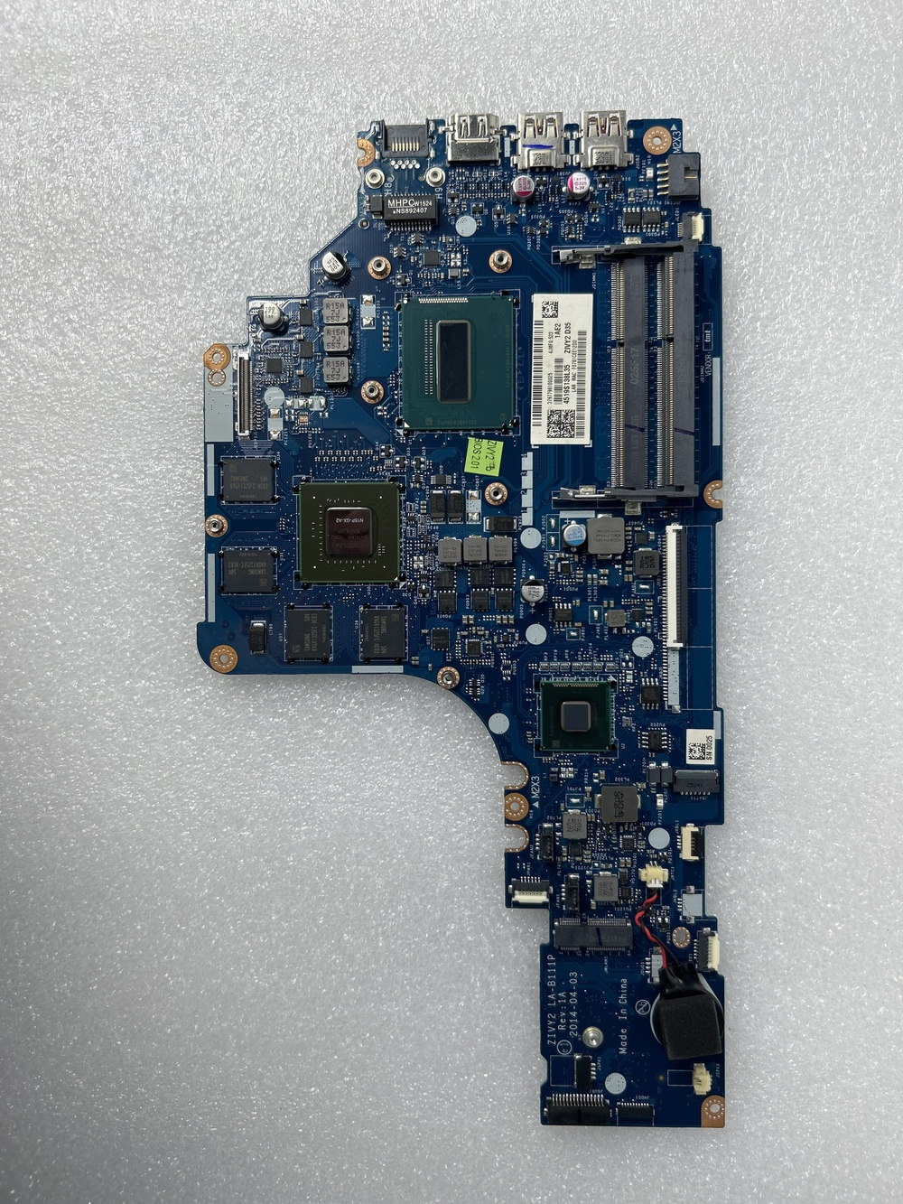 Материнская плата для ноутбука Lenovo Y50-70 NOK I7-4710H 4G (5B20H02661), оригинал