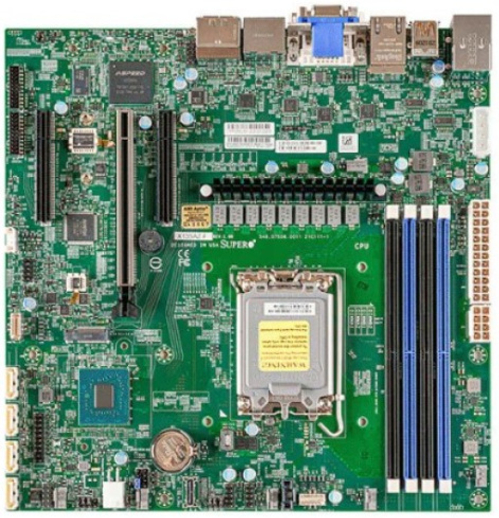 Материнская плата mATX Supermicro MBD-X13SAZ-F-B