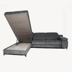 Угловой диван "Дуглас" с оттоманкой