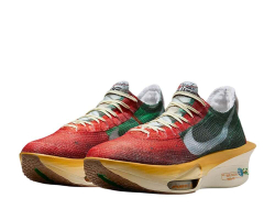 Кроссовки для бега мужские Nike Air Zoom Alphafly Next 3 Премиум М Красно-Зеленые