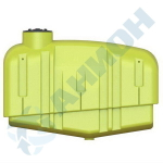 Емкость ОП3000 с откидной крышкой, горловина слева Анион 3000 л. горизонтальная (2400x1150x1730см;желтый) - арт.559560