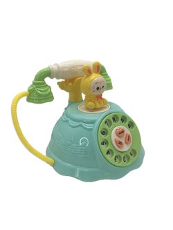 Игрушка Телефон Зайка (A422-18Y-1), цвет голубой