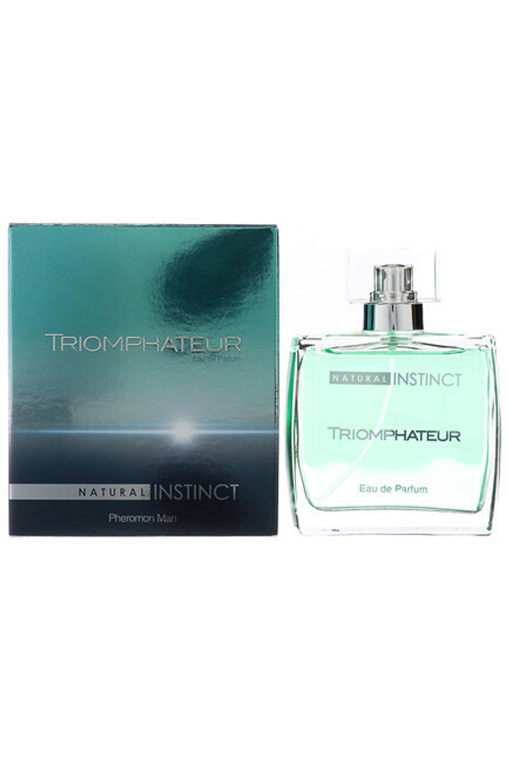 Парфюмерная мужская вода с феромонами "Triomphateur" 100 мл (Цвет: прозрачный)