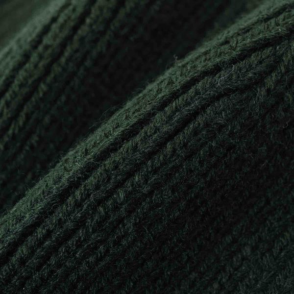 Шапка Stories темно-зеленая - фото 6