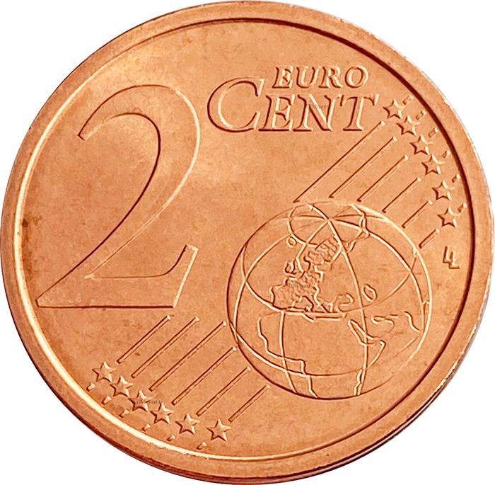 2 евроцента 2012 Италия (2 euro cent)