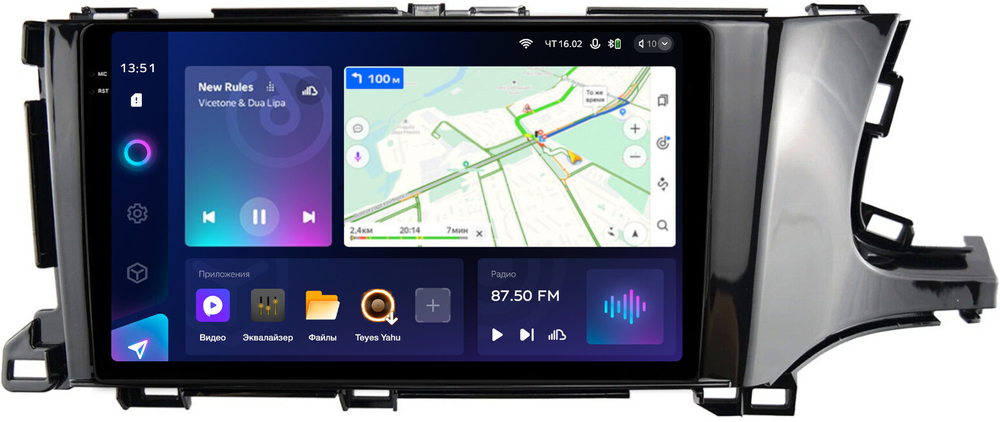 Магнитола для Honda Shuttle 2 2015-2023 - Teyes CC3-2K QLed Android 10, ТОП процессор, SIM-слот, CarPlay