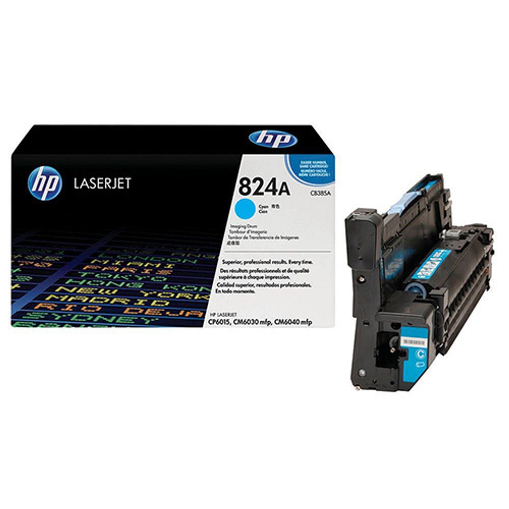 Фотобарабан HP CB385A 824A для LaserJet CM6030/CM6040/CP6015 голубой 23K