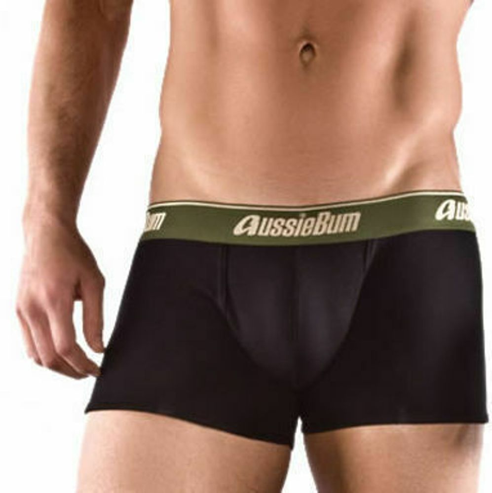 Мужские трусы хипсы Aussiebum Cotton Soft Hip Mountain Black AB00140