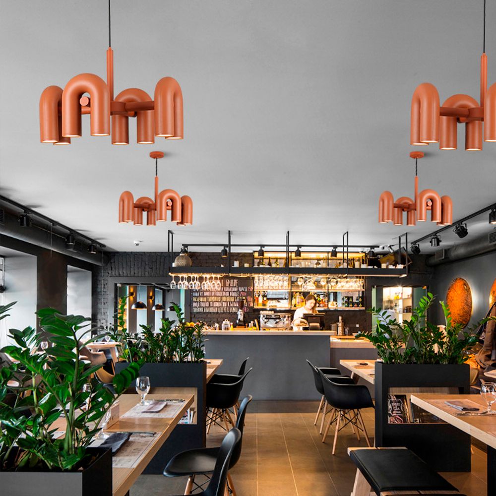 Подвесная Люстра Fanny 12 Orange By Imperiumloft