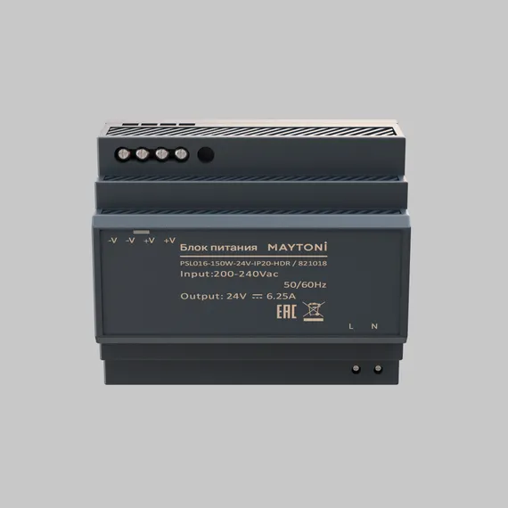 Источник напряжения PSL016 24В 150Вт IP 20 821018 Led Strip 821018