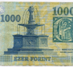 Банкноты Венгрия 500 и 1000 форинтов 2011 год. VF