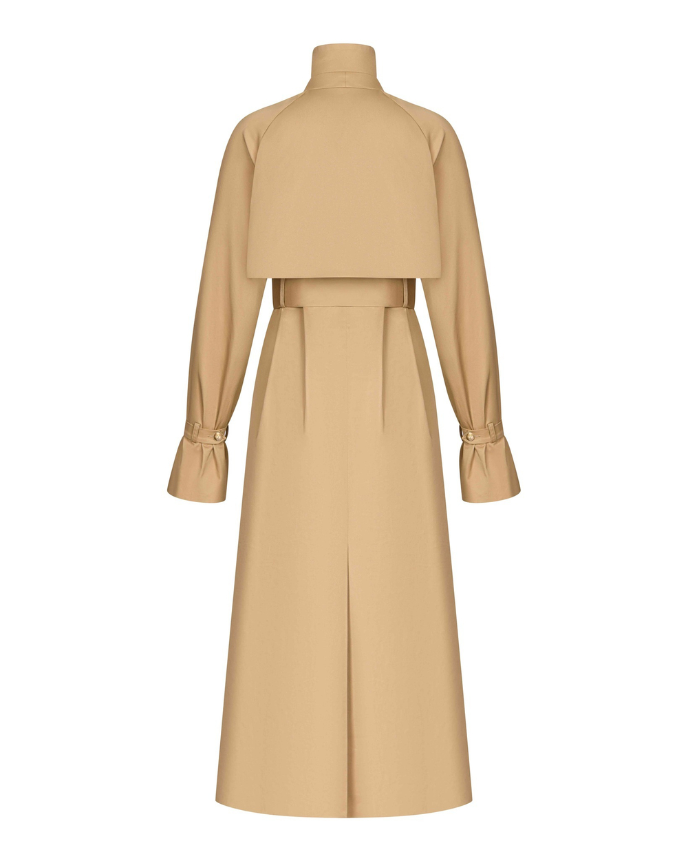 Тренч миди из плащевки