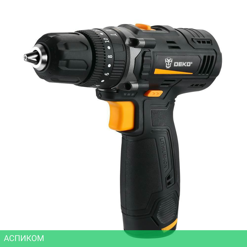 Дрель-шуруповерт Deko GCD12DU (063-4039)