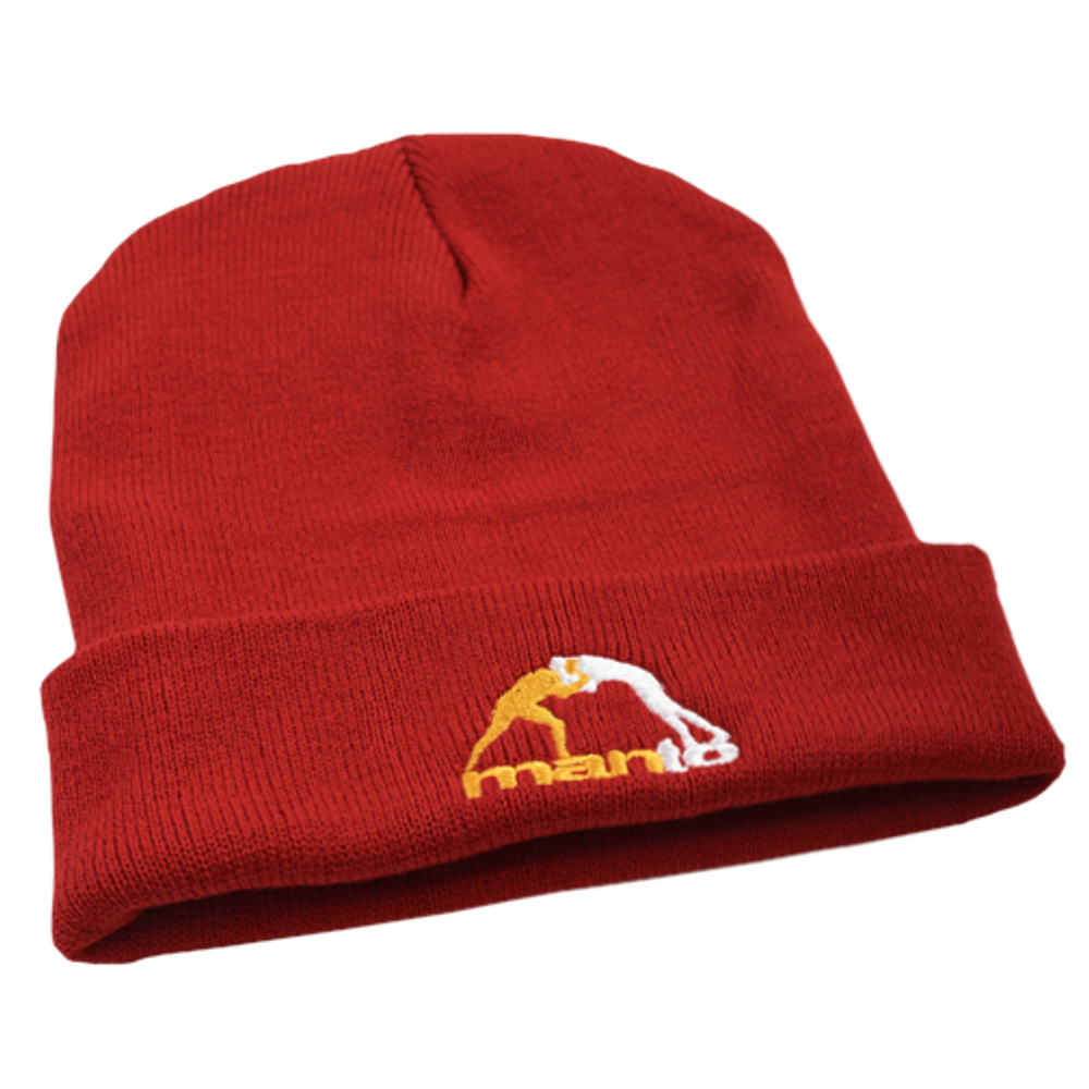 Шапка Manto Classic Red зимняя