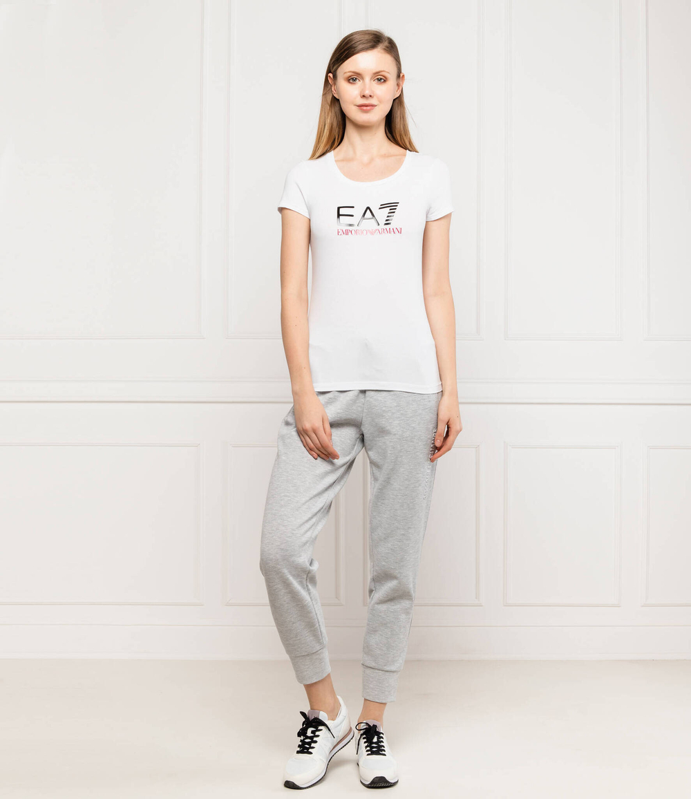 футболка EA7 - белый(8NTT63 TJ12Z)