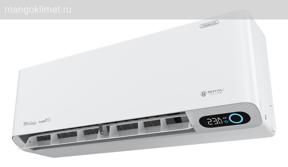 Инверторная сплит-система Royal Clima бризер серии ROYAL FRESH STANDARD Full DC EU Inverter RCI-RFS28HN (комплект)