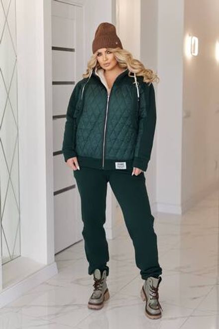 Костюм с мехом УК-1606-4 Fabrika Фото 1