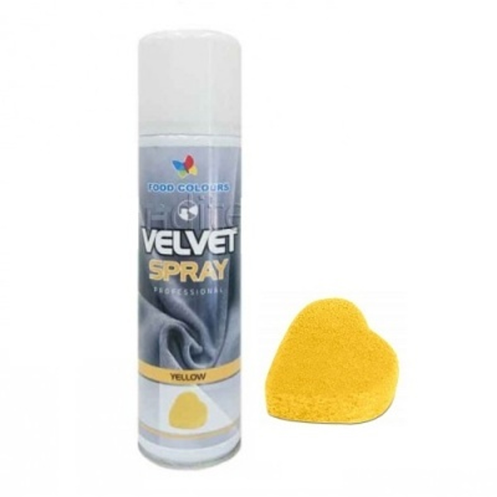 V45 Шоколадный велюр Food Colours Желтый 250 мл