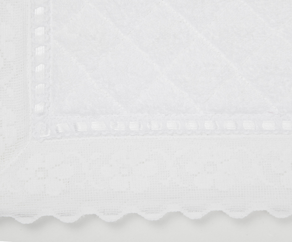 Коврик для ванной Buratto белый от Old Florence - Италия