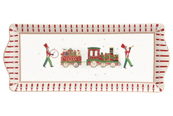 Блюдо прямоугольное 35 х 14.5см Easy Life Полярный экспресс