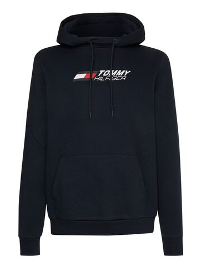 Мужская теннисная кофта Tommy Hilfiger Essentials Hoody - desert sky