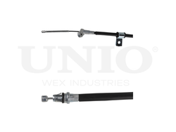 Трос стояночного тормоза левый UNIO CAB-60074