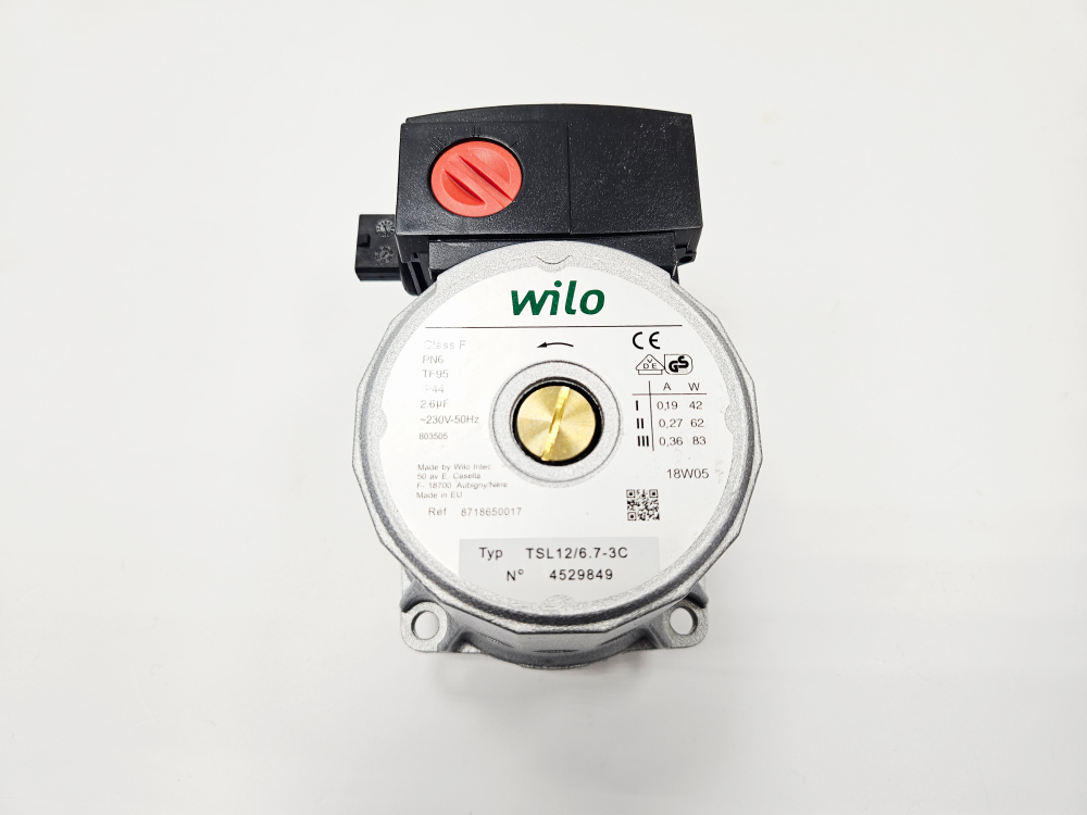 Двигатель насоса (WILO TSL12/6,7-3C) для BUDERUS Logamax U072-35/35K (арт. 87186450600)