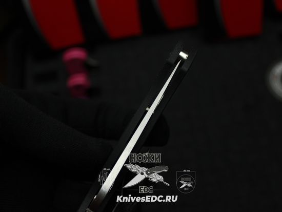 Складной нож Spyderco Paramilitary 2 81GS2 сиррейтор, c клинком из стали CPM-S45VN, рукоять G10