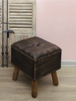 Пуфик для прихожей с ящиком 30*34 см