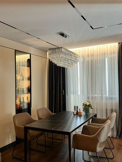 Стол Varna черная керамика 160