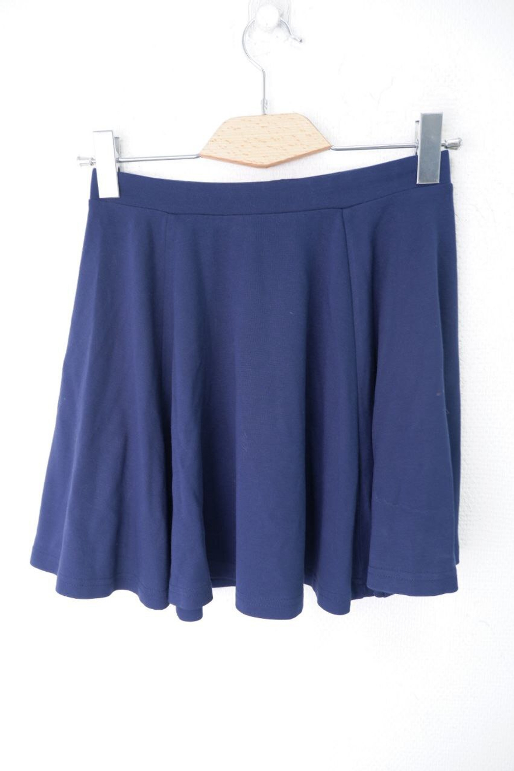 Юбка синяя стильная 44 размер