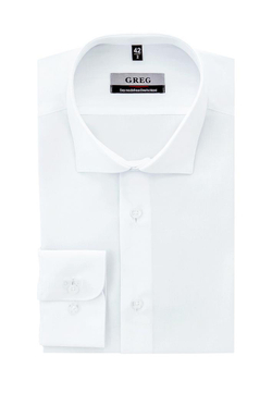 Сорочка GREG Regular fit 100/199/WHITE/Z "База"