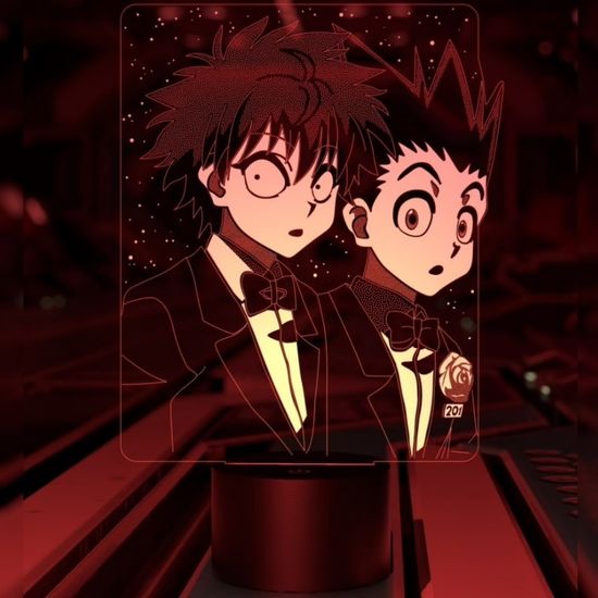 3D лампа Hunter × Hunter. Киллуа и Гон