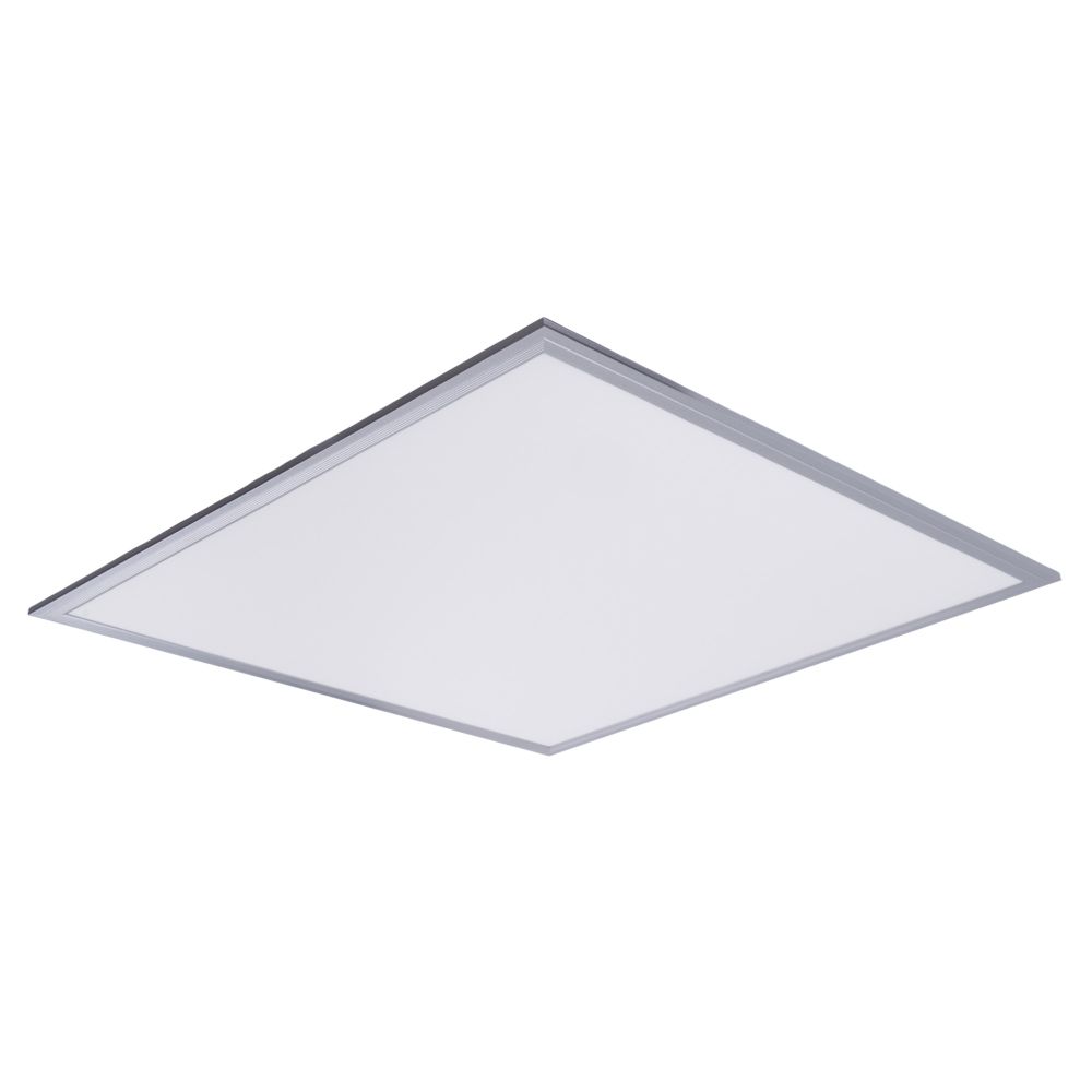 ULP-6060-36W-DW EFFECTIVE SILVER Светильник светодиодный потолочный встраиваемый. Дневной свет 6500K. Корпус серебристый. В комплекте с и-п. ТМ Uniel.