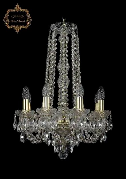 Подвесная люстра Art Classic 11.11.8.141.h-62.Gd.Sp