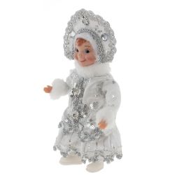 GAEM Игрушка набивная "Снегурочка", L12 W5 H20 см