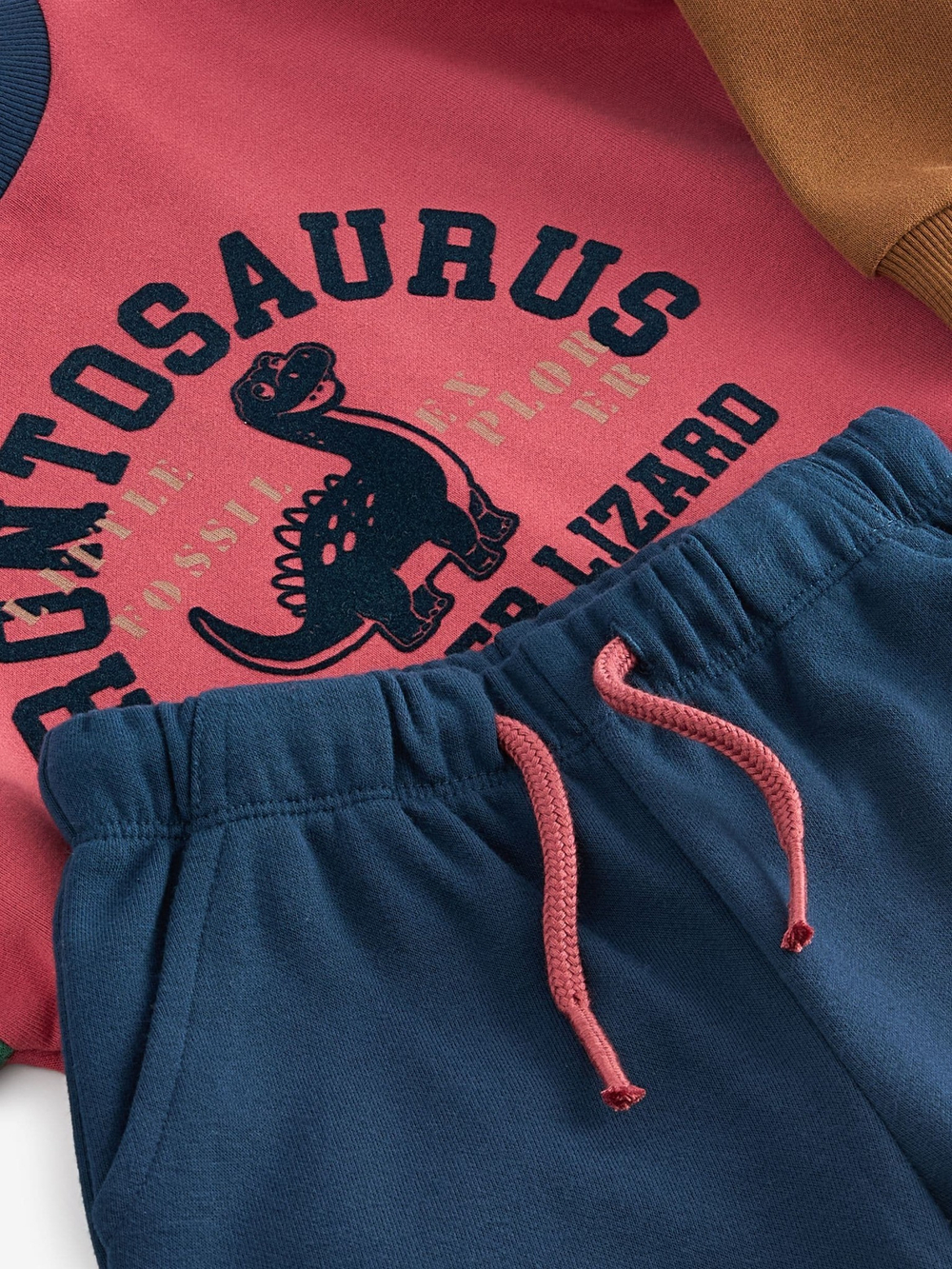 Толстовка и джоггеры в комплекте для мальчика Next 794-396, Красный, Темно-синий