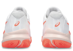 Женские теннисные кроссовки Asics Gel-Challenger 14 Clay - white/sun coral