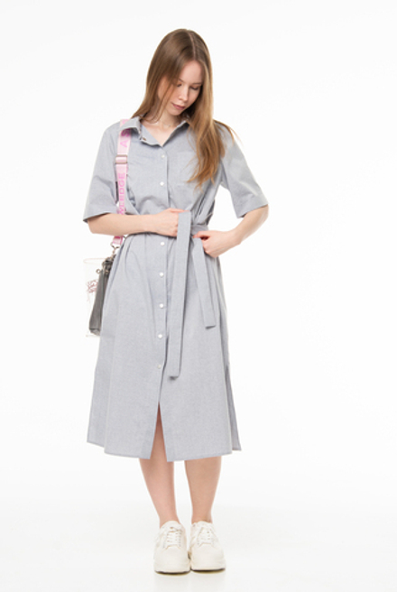 Платье женское 4312зп, серый #525Сер054312зп